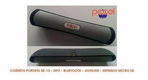 Corneta Portatil Be-13 - Mp3 - Bluetooth - Aux. - Micro Sd