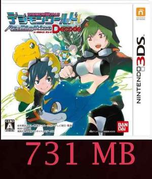 Digimon World Re: Digitize Decode Juegos Digitales 3ds