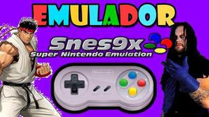 Emulador Super Nintendo Snes Pc + Juegos