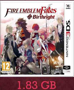 Fire Emblem Fates Birthright Juegos Digitales 3ds
