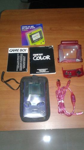 Game Boy Color Estuche Manuales