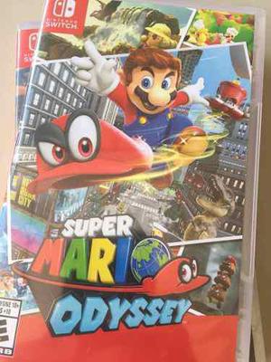 Juego Mario Odyssey Nintendo Switch Fisico Sellado