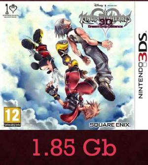 Kingdom Hearts 3d: Dream Drop Distance Juegos Digitales 3ds