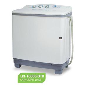 Lavadora Khaled Lkh-10000-dtb 10kg Doble Tina 110v