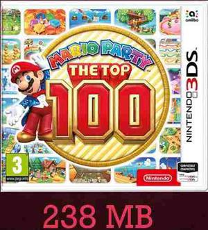 Mario Party The Top 100 Juegos Digitales 3ds