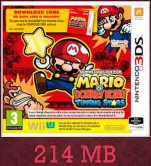 Mario Vs Dk Tipping Stars Juegos Digitales 3ds