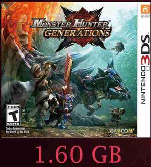 Monster Hunter Generations Juegos Digitales 3ds