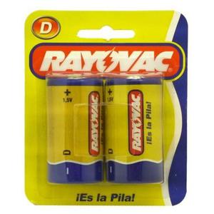 Pilas Rayovac 2lp R20s 1.5v.