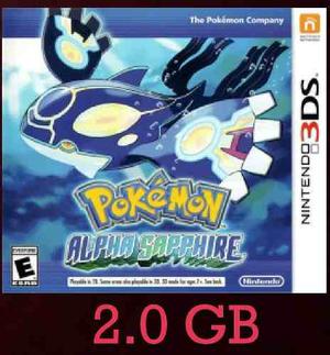 Pokemon Alpha Sapphire Juegos Digitales 3ds