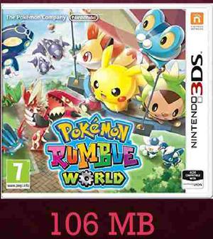 Pokemon Rumble World Juegos Digitales 3ds