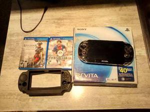 Ps Vita De 8g Y 2 Juegos