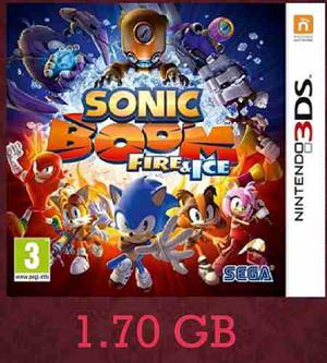 Sonic Boom Fire & Ice Juegos Digitales 3ds