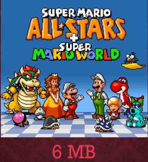 Super Mario All Stars+super Mario World Juegos Digitales 3ds