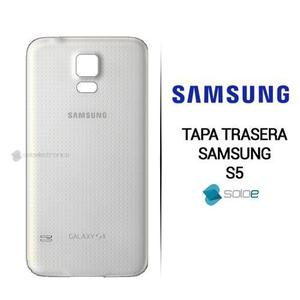 Tapa Trasera Bateria Samsung S5 G900 Blanca 100% Original