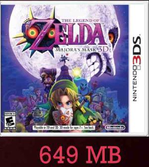The Legend Of Zelda Majora's Mask Juegos Digitales 3ds