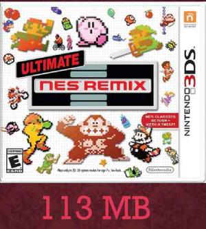 Ultimate Nes Remix Juegos Digitales 3ds