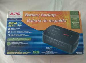 Unidad Back Ups Apc 450va 257watts 8 Salidas