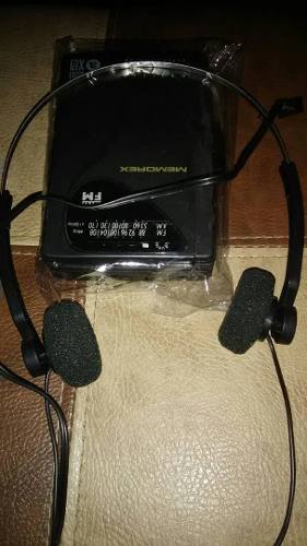 Walkmant Marca Memorex Cassette Y Radio