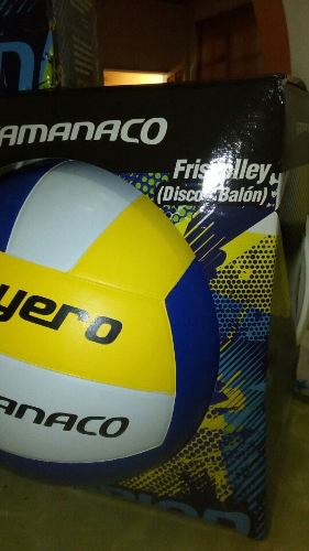 Balon De Volleyball Y Frisbi Tamanaco Original En Combo