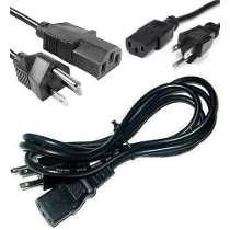 Cable Corriente Pc Monitor 18 Awg 300 Vol Equiprog