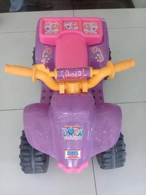 Carro/moto Electrica Para Niña De Dora La Exploradora