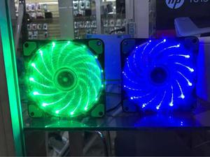 Fan Cooler Gamer 12xcm X12cm 12x12 Cm Luz Led