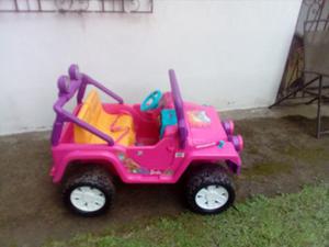 Jeep Barbie De Bateria Como Nuevo