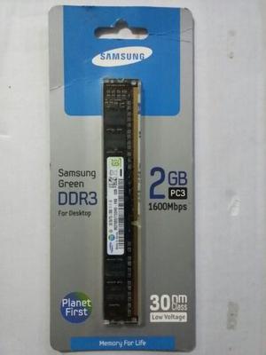 Memoria Ram Samsung Ddr3 2gb