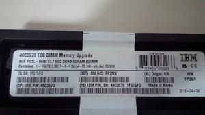 Memorias Ddr3 Ecc 8gb Pc3l- Servidor Ibm Hynix