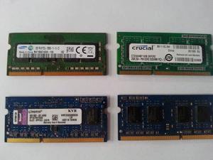 Memorias Ram Ddr3 2 Gb (laptop)