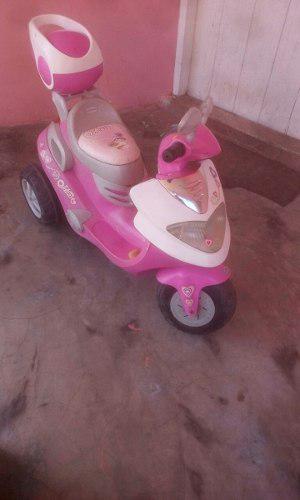 Moto De Niña A Batería