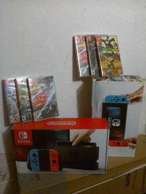 Nintendo Switch + 3 Juegos Incluidos. Totalmente Nuevos