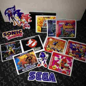 Restauración Sega Genesis Label