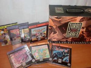 Turbo-grafx 16 + 8 Juegos - Nuevo!! De Colección!!