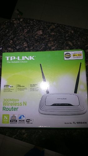 Router Tp-link 300 Mpbs Modelo Wr841n2 2 Antenas