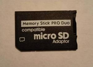 Adaptador Para Memoria Micro Sd Compatible Para Psp