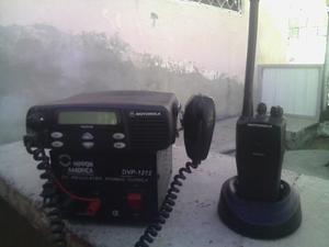 Combo Central Radio Motorola + Radio Ep450 + Fuente+antena