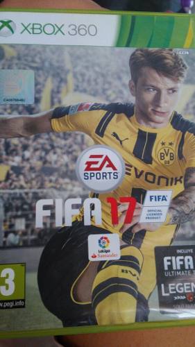 Fifa 17 Original Pal (sin Uso)