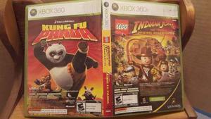 Juegos Xbox 360 Indiana Jones Y Kun Fu Panda