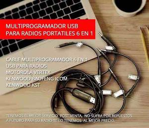 Multiprogramador Usb Para Radios Portatiles 6 En 1