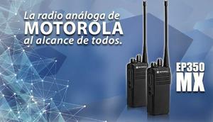 Radio Motorola Ep350 Mx Vhf, Original Nuevo En Su Caja