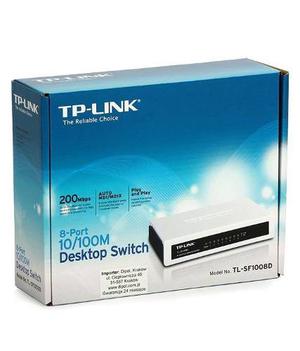 Switch Desktop Tp-link Tl-sfd 8 Puertos