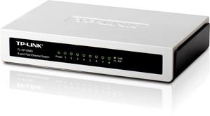 Switch Tp-link Tl-sfd De 8 Puertos Ethernet Sin Cargador