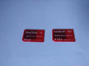 Tarjeta De Memoria Stick Pro Duo Sandisk