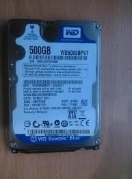 Vendo Disco Duro 500gb Sata Western Digital Para Laptop