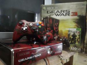 Xbox 360 Edicion Especial Gears Of War 360 Gigas (sin Juego)
