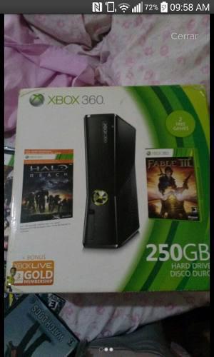 Xbox 360 Slim 250gb Chipeado