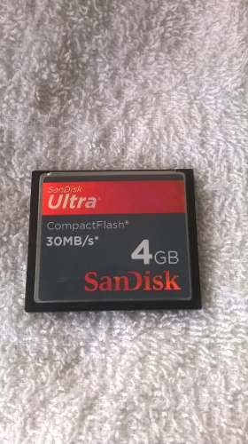 Compat Flash 4 Gb Sandisk Ultra