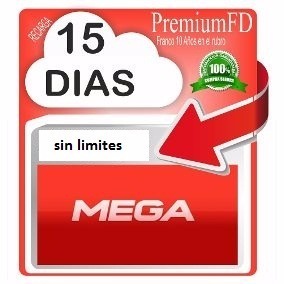Cuenta Premium Por Mega Ilimitadas Por 15 Dias- Garantizadas
