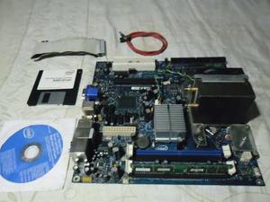 Dual Core Intel Dg965mq+ram+procesador+fan Cooler